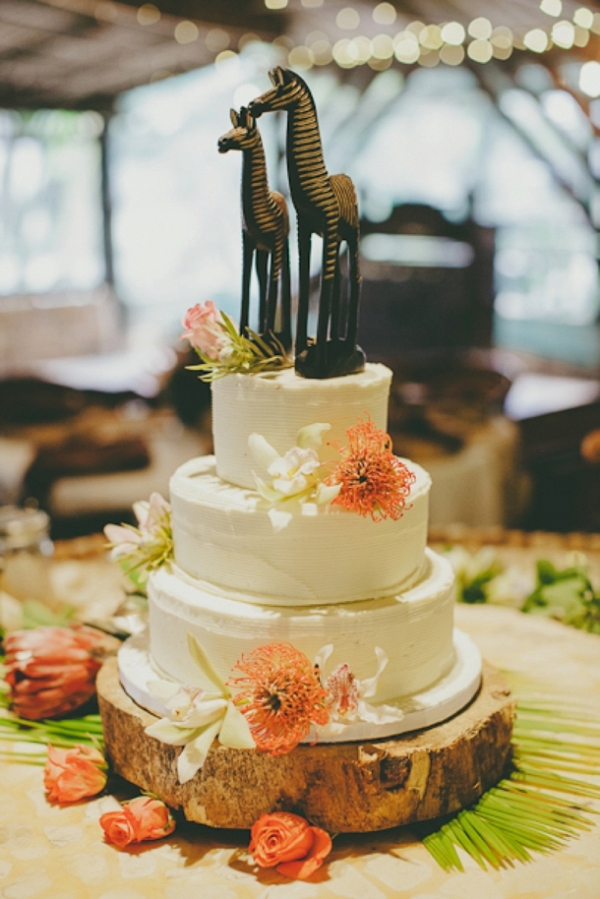 Safari Wedding Cake