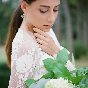 Lace Sleeve Wedding Dress