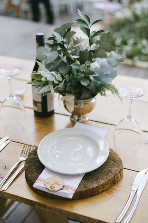Simple Rustic Place Setting