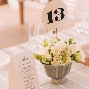 Simple Table Number