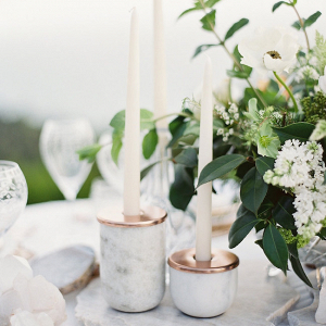 Centerpiece with Marble Details