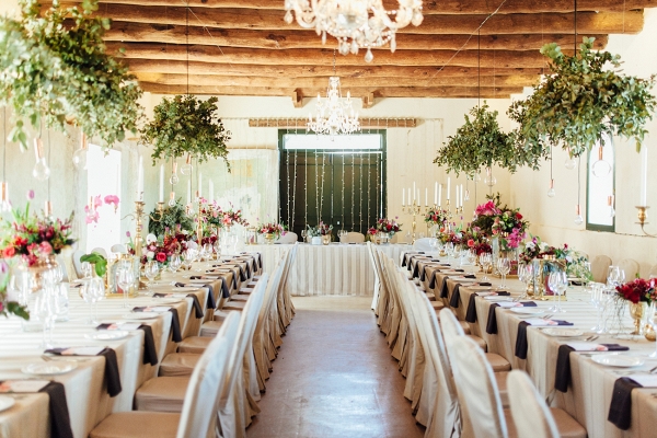 Rustic Organic Wedding Reception Decor