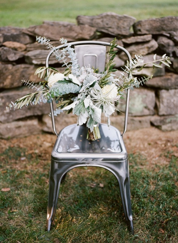 Organic wedding bouquet