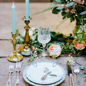 Vintage Style Table Setting
