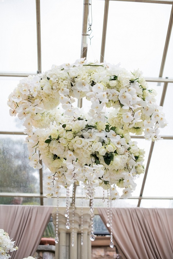 Floral chandelier
