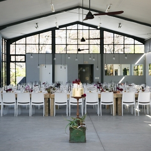 Modern Rustic Wedding Reception