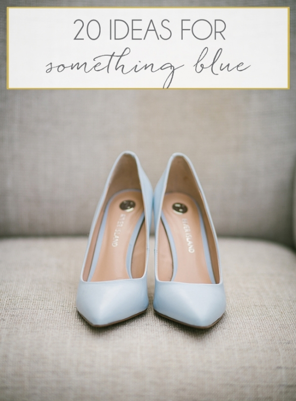 Something Blue wedding shoes