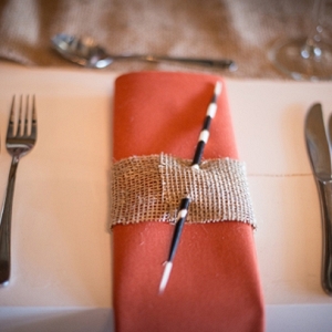 Rustic African Place Setting
