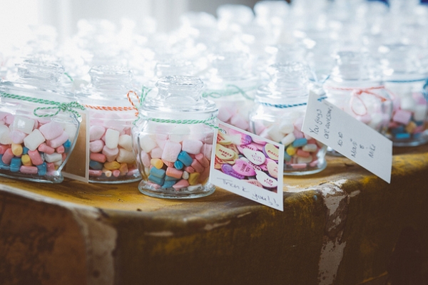 Candy Jar Wedding Favors