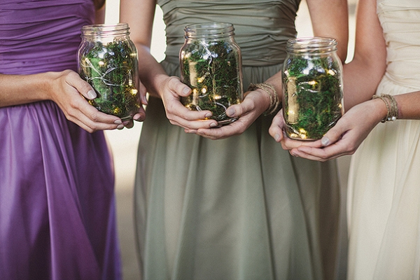 Firefly jar bouquet alternative