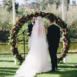 Circle Floral Arch