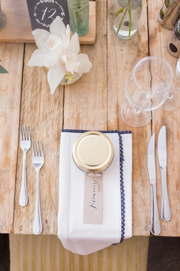 Rustic place setting