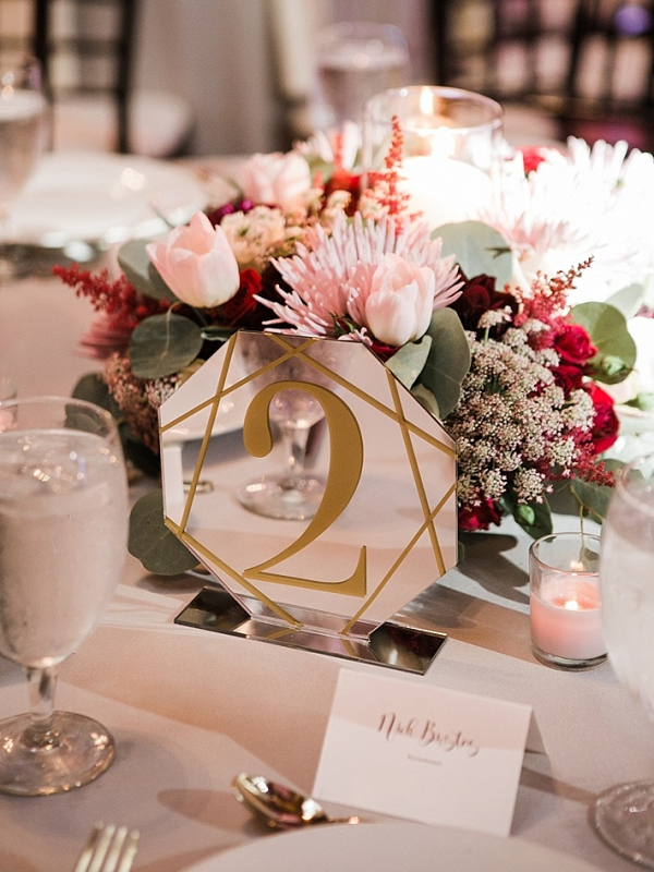 Mirror table number