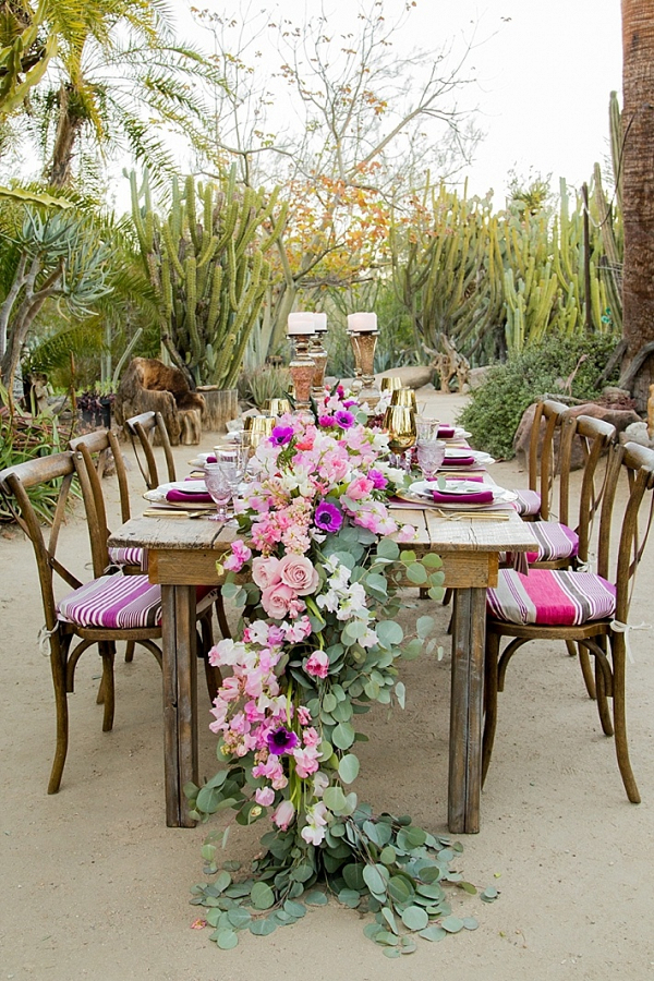 Moroccan inspired reception