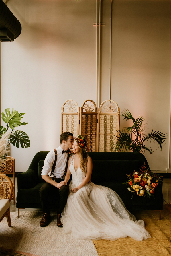 Dark and Moody Urban Styled Shoot in Portland's NW Urban District