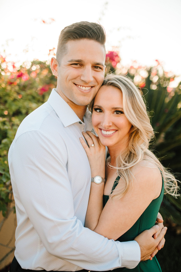 Romantic ranch engagement session in California