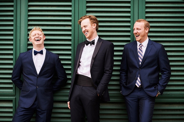 Well Fitted Groomsmen Tuxedos In Navy Villa Torricella Florence Wedding Studiobonon Photography