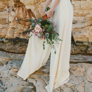 Science Inspired Geology Wedding Bouquet DLillian Photography