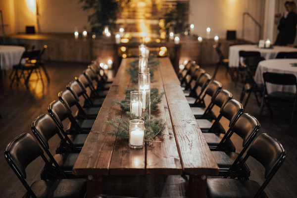 Wood Tablescape