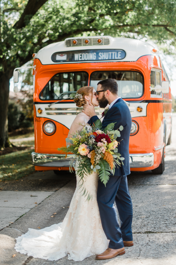 Eclectic fall wedding in Pittsburgh