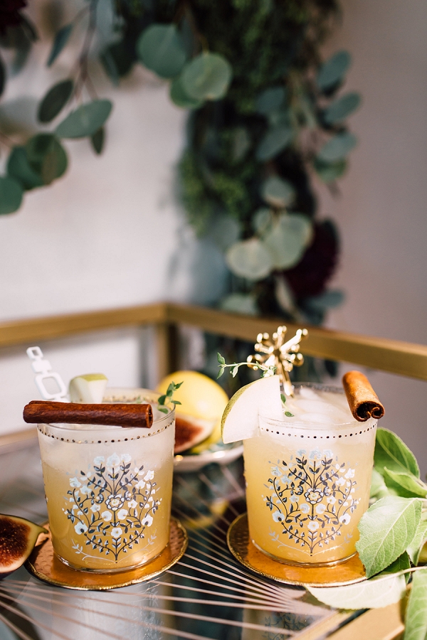 Spiced pear cocktail recipe for fall