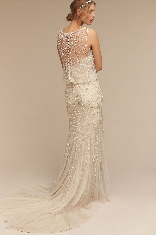 Art Deco-Inspired Wedding Dress