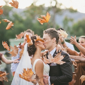 Autumn wedding in Australia