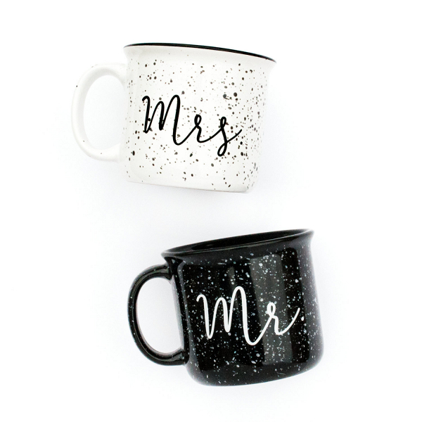 Mr. and Mrs. Campfire Mug Set