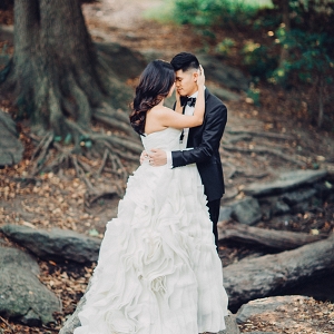 Romantic wedding portraits in Central Park