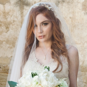 Veiled bride