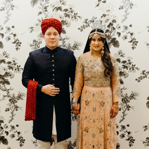 Pakistani bride and groom