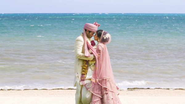Destination beach Indian wedding
