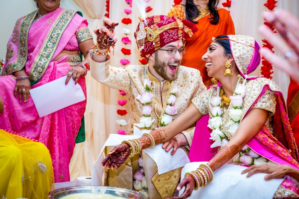 Indian fusion wedding