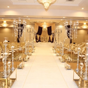Ceremony Aisle at Indian Wedding
