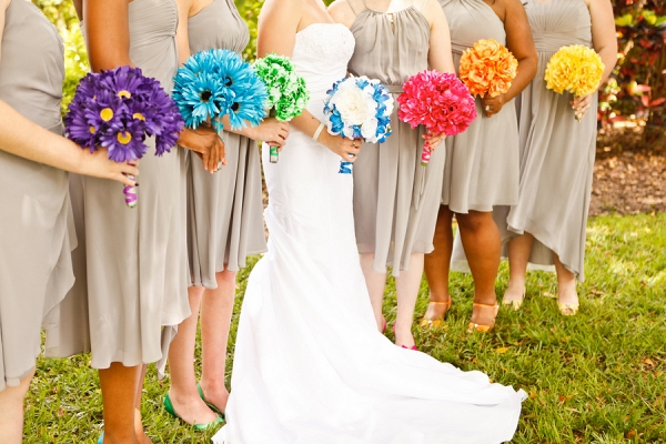 Rainbow Themed Wedding | Krystal Zaskey Photography