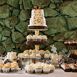 Winter Wonderland Wedding Dessert Table | James Stokes Photography
