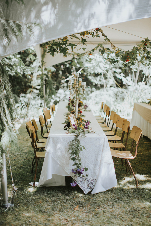 Magical Woodland Wedding Tablescape