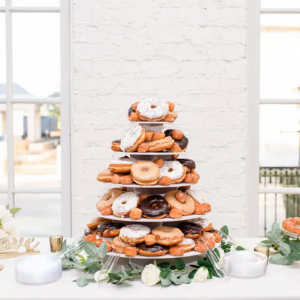 DIY Wedding With Dogs and Donuts
