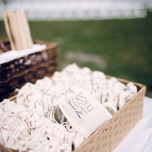 ceremony toss me bags on The Budget Savvy Bride