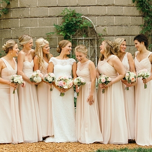Summer Wedding in Michigan - Bride and Bridesmaids by Grant Beachy Photography