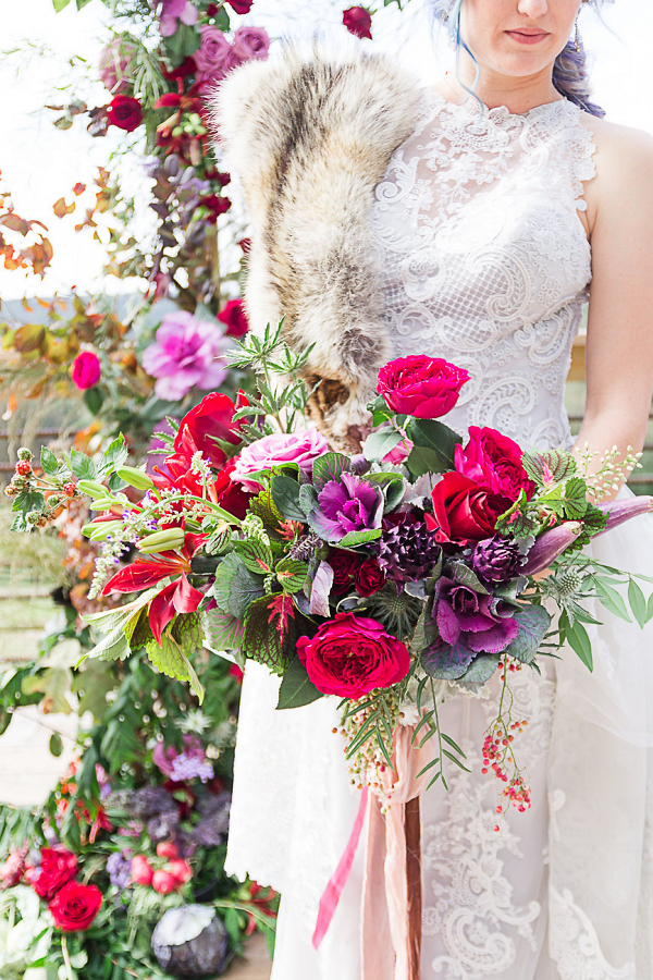 Vibrant Wedding Bouquet