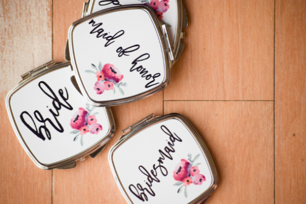 Bridal Party Gift Idea | Compact Mirror