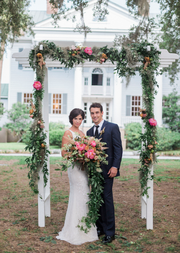 Charming Lowcountry Wedding with Glam Details