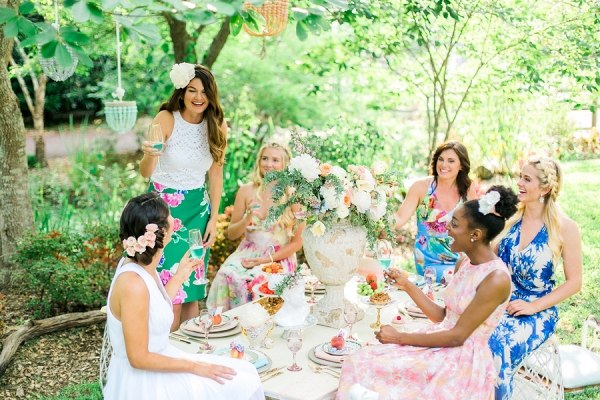 A Colorful Bridal Brunch in Charleston, SC
