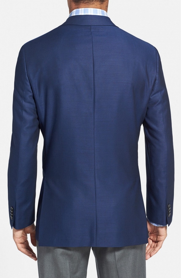 'Connor' Classic Fit Wool Blazer by David Donahue