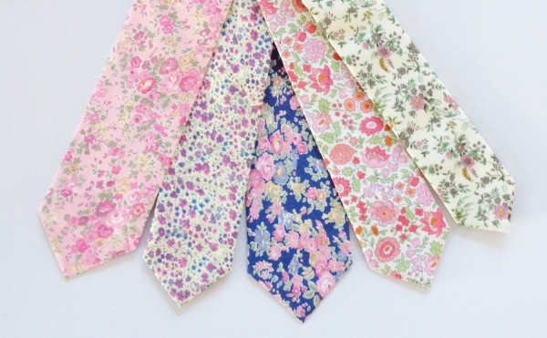 Gorgeous hand sewn custom neckties 