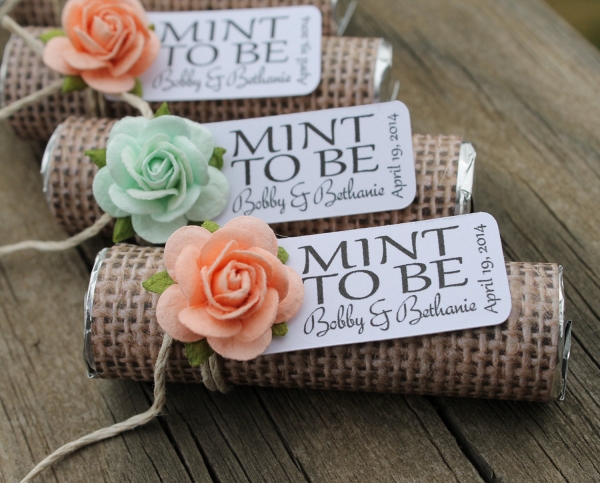 'Mint to Be,' Wedding Favors Set
