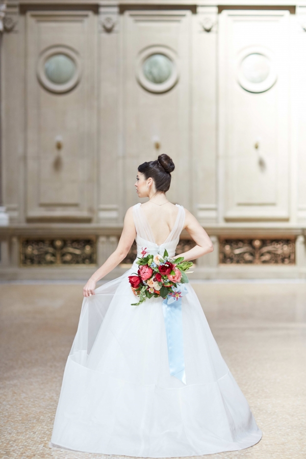 Gorgeous Amsale Gown with photography by Whyman Studios