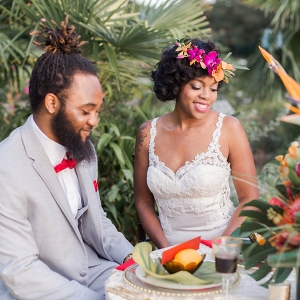 A Tropical Jungle Inspired Styled Shoot