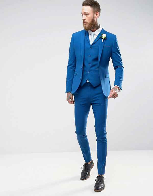 Blue Wedding Suit